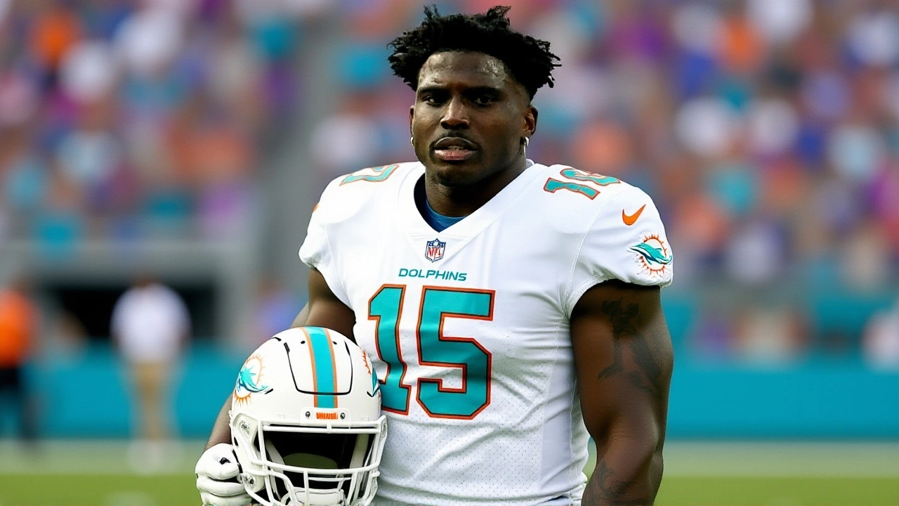 Tyreek Hill Omitted from Dolphins 2025 Captains Amid Fallout and Knee Injury